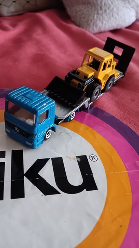 Siku lkw mit tieflader - siku,