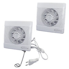 Badlüfter Lüfter Wandlüfter Ventilator WC Bad Küche leise Ø 100 120 125 150 mm