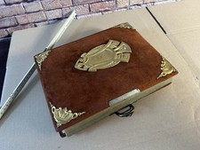 antique photo Album Antikes Fotoalbum Mit Fotos Messing Buch Form