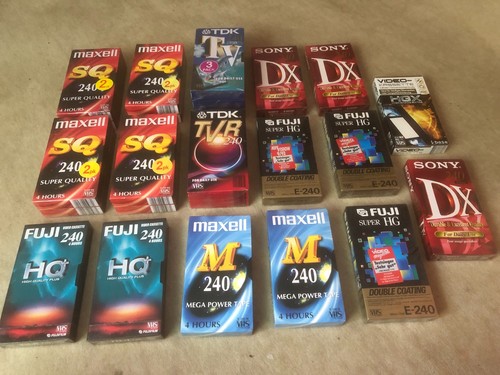 Versiegelte vhs 240 minuten - vhs,
