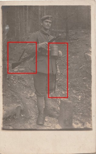 241n photo soldat - 241n, gas