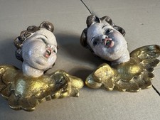 2 X  Engel Putto Engelskopf