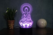 Personalisierte LED Buddha Lampe - Eine Spirituelle Dekoration