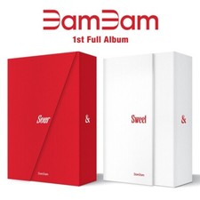 GOT7 BAMBAM [SOUR & SWEET] 1st Album 2 Ver SET 2CD+16 Foto Buch+2 Poster+2 Karte
