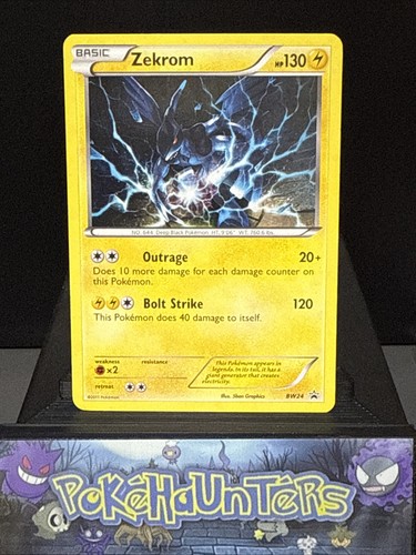 Pokemon karte zekrom bw24 holo - karte,