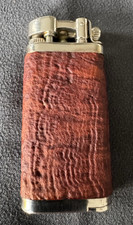 IM Corona Old Boy Pfeifenfeuerzeug versilbert mit Bruyère-Mantel gebraucht