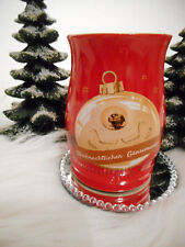 Tasse Glühweintasse ★Hamburg Gänsemarkt★ Punsch Becher rot Weihnachten Sammler?