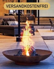 Feuerschale aus Cortenstahl Ø 60 cm - Ø 200,Garten,Klöpperboden,Feuerkübel