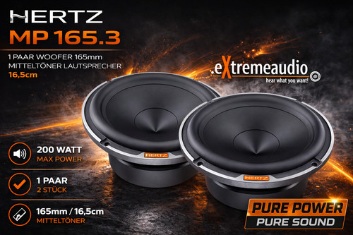 Hertz 165 woofer 165mm - hertz, 165.3