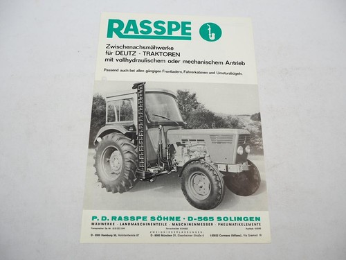 Original prospekt rasspe - original,