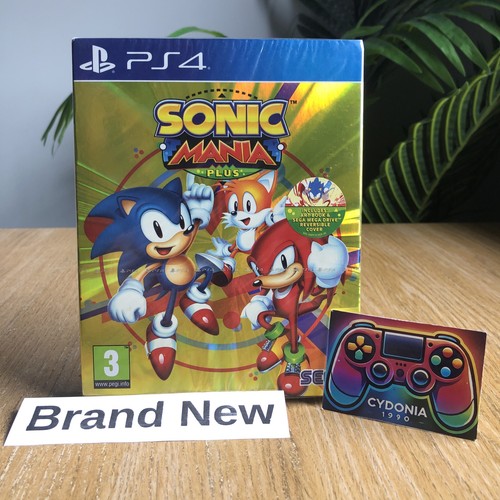 Sonic mania plus playstation - sonic,
