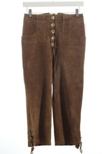 LANDHAUS BY C&A Trachtenlederhose Damen Trachtenmode Gr. DE 36 camel