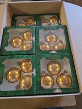 Weihnachtskugeln Gold   10 Kt