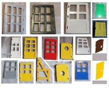  Lego Duplo Klappe für Haus Gefängnis Puppenhaus Familienhaus Wand Varianten Tür