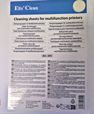 3  Reinigungsblätter-/papier A4 für Laserdrucker-Multfunktionsdrucker,Fax...