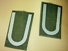 Dienstgradabzeichen Bundeswehr Bw oliv weiß Unteroffizier  BW-UJ Rangabzeichen