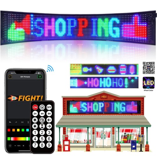 Led auto display laufschrift - led,
