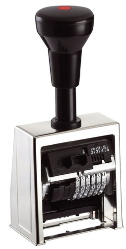 Stempel paginiermaschine - stempel,