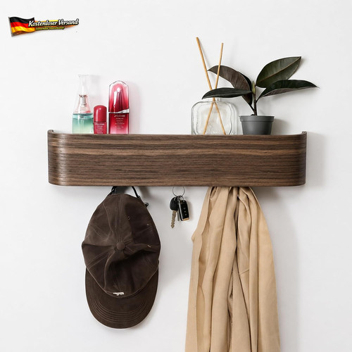 Versteckte wandgarderobe mit - mit, 5