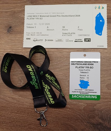 Sachsenring motogp 2026 platin - motogp,