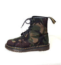DR. MARTENS BOOTS Gr. 39 CAMOUFLAGE STIEFEL MADE IN ENGLAND  DOC SCHUHE N2410