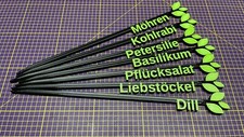 9x Kräuterstecker/