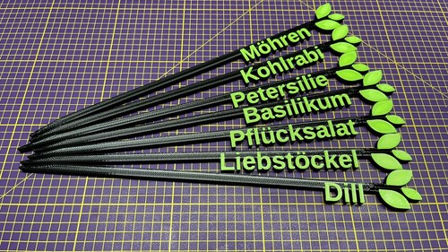 Kräuterstecker - 9x, /