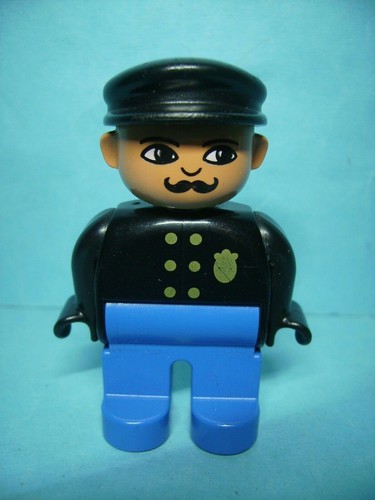 Lego duplo figur polizist mit - duplo,