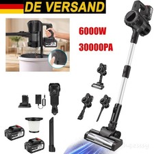 6000W Staubsauger Hoover Akku 6 IN1 mit funktion Handstaubsauger kabellos 30KPA