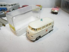 Faller AMS VW Bus Krankenwagen Blaulicht mit Verpackung Auto MotorSport Rennbahn