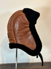 Echte Leder Wintermütze