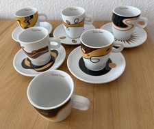 6x Design Kaffeetasse + 5x