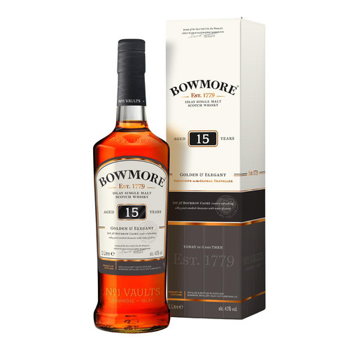 Bowmore jahre golden - 15, &