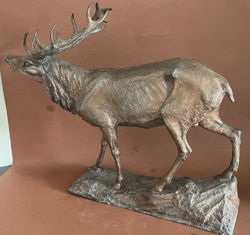 Antik preis hirsch mit geweih - antik,