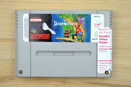 Snes the pagemaster für - -,