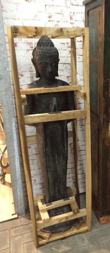 Buddha skulptur lava guss - buddha,