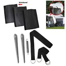 Abspannset Spannband 12,5m 3 Eckenschoner für Wohnwagen Planen Vorzelte Markisen