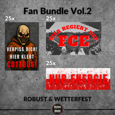 75x Cottbus Aufkleber/Sticker