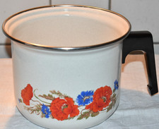 Emaille Topf DDR Milchtopf