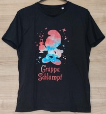 Grappa Schlumpf T-Shirt Funshirt Bier Saufen Willi Wodka Säufer Hopfenplotz JGA