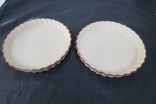 Schönwald  2 x QUICHEFORM PORZELLAN TARTEFORM  Kuchenform Quiche  Ø 20 cm,