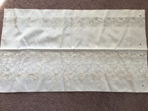 Dekostoff bestickt neu creme - neu,,