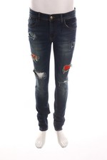 Just cavalli Destroyed Skinny-Jeans W32 dunkelblau
