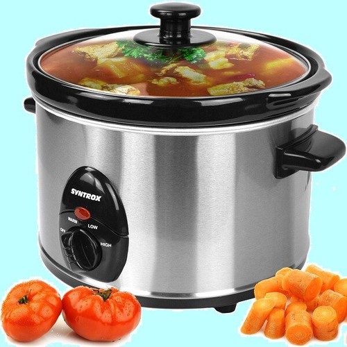 Edelstahl slow cooker mit - cooker,