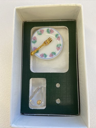 Swarovski miniatur torte - miniatur, auf