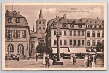 TRIER Marktkreuz und Blick auf