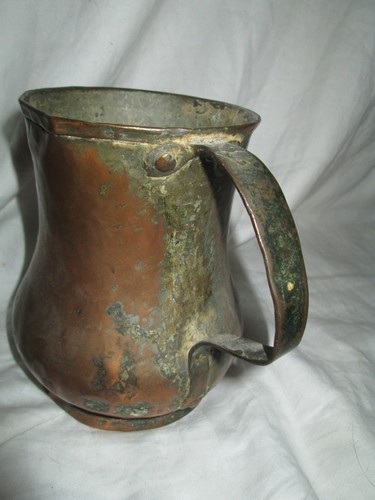 Alt antik kupfer krug - alt,