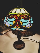Vintage Tischlampe im Tiffany-Stil