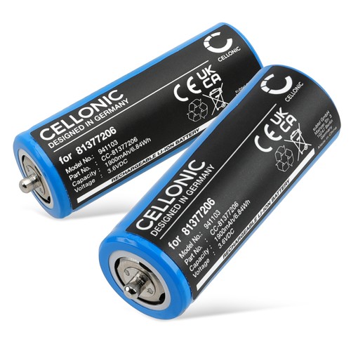 Ersatz akku für braun - 2x,
