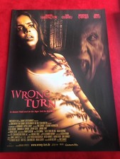 Wrong turn kinoplakat poster - wrong,